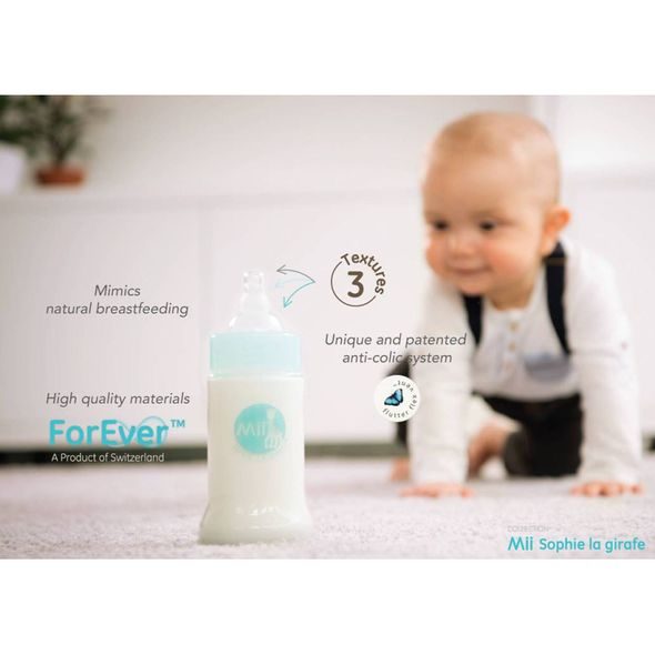 MII SOPHIE LA GIRAFE KOJENECKÁ LÁHEV 150ML - PLAST (POLYAMID) - KOJENECKÉ LAHVE - KRMENÍ