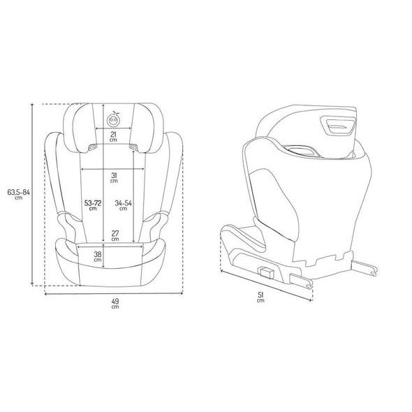 MOMI AUTOSEDAČKA MOMI MEI ČERVENÁ - AUTOSEDAČKY 9-36KG - AUTOSEDAČKY A PŘÍSLUŠENSTVÍ