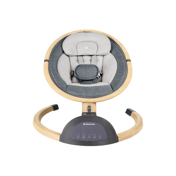 KIKKABOO HOUPACÍ LEHÁTKO ELEKTRICKÉ ASHLEE DARK GREY - LEHÁTKA A HOUPADLA - SPINKÁNÍ