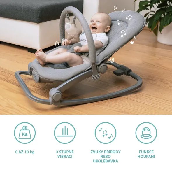 ZOPA LEHAČKA RELAX 2 - LEHÁTKA A HOUPADLA - SPINKÁNÍ