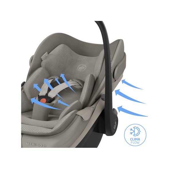 MAXI-COSI PEBBLE SLIDE PRO AUTOSEDAČKA SAPHIRE SAND - AUTOSEDAČKY 0-13KG - AUTOSEDAČKY A PŘÍSLUŠENSTVÍ