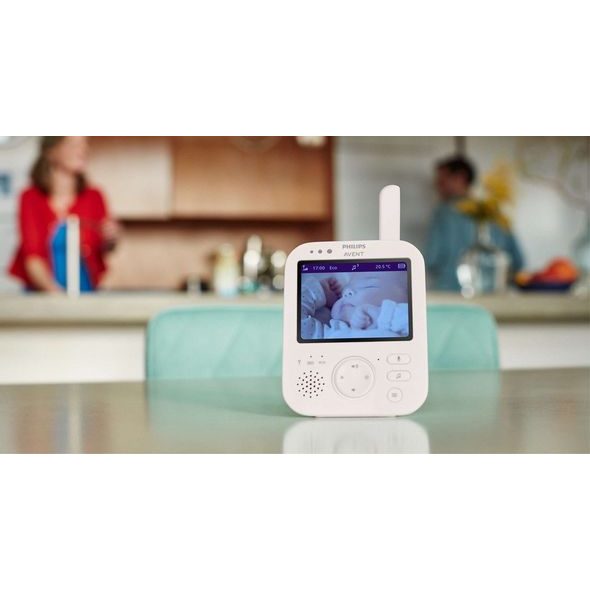 PHILIPS AVENT BABY VIDEO MONITOR SCD891/26 + ZDARMA NATTOU USÍNÁČEK 4V1 - ELEKTRONICKÉ CHŮVIČKY - SPINKÁNÍ