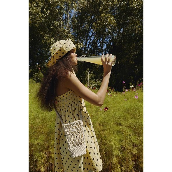 STUDIO NOOS MACRAME BOTTLE BAG NATURAL - DOPLŇKY - PRO MAMINKY