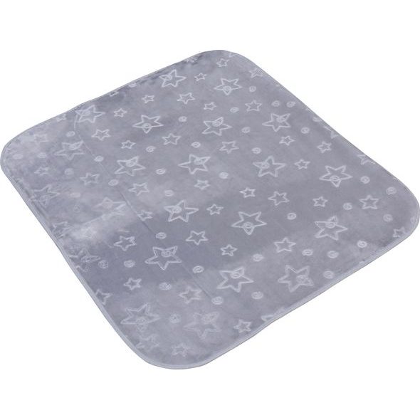 SCARLETT SCARLETT DĚTSKÝ KOBEREČEK HVĚZDA 118X144CM ŠEDÝ - HRACÍ PODLOŽKY NA ZEM - SPINKÁNÍ