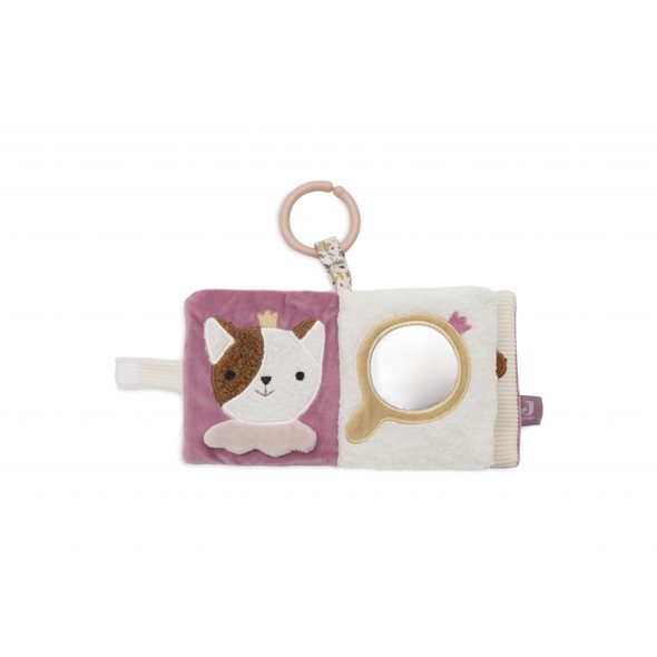 JOLLEIN TEXTILNÍ KNÍŽKA S AKTIVITAMI FLOWER FAIRIES - KNÍŽKY PRO NEJMENŠÍ - PRO DĚTI