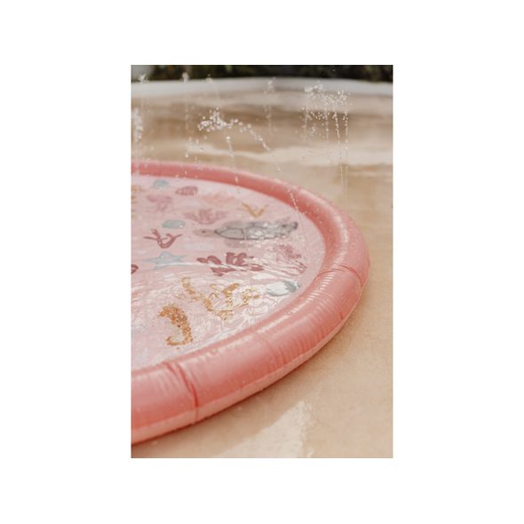 LITTLE DUTCH STŘÍKACÍ HRACÍ PODLOŽKA OCEAN DREAMS PINK - PÍSKOVIŠTĚ A BAZÉNKY - PRO DĚTI