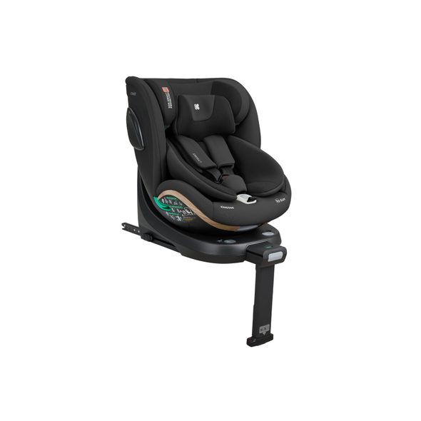 KIKKABOO AUTOSEDAČKA 40-150 CM I-TWIST I-SIZE BLACK - AUTOSEDAČKY 0-36KG - AUTOSEDAČKY A PŘÍSLUŠENSTVÍ