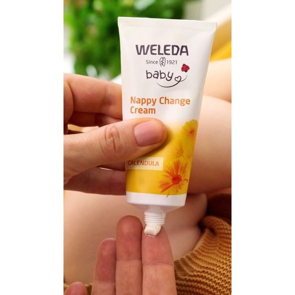 WELEDA MĚSÍČKOVÝ KOJENECKÝ KRÉM NA ZADEČEK BEZ PARFEMACE 75 ML - MASTI NA ZADEČEK - PŘEBALOVÁNÍ