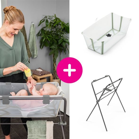 STOKKE® FLEXI BATH® SKLÁDACÍ VANIČKA + STOJAN NA VANIČKU - VANIČKY PLASTOVÉ - KOUPÁNÍ A ZDRAVÍ