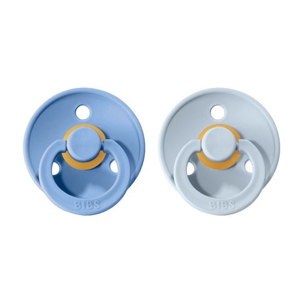 BIBS COLOUR DUDLÍKY Z PŘÍRODNÍHO KAUČUKU 2KS VEL.3 - ŠIDÍTKA A DOPLŇKY - KRMENÍ