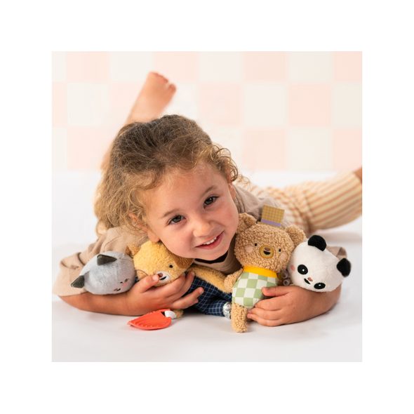 TAF TOYS PANDA PAMELA - HRAČKY PRO NEJMENŠÍ - PRO DĚTI