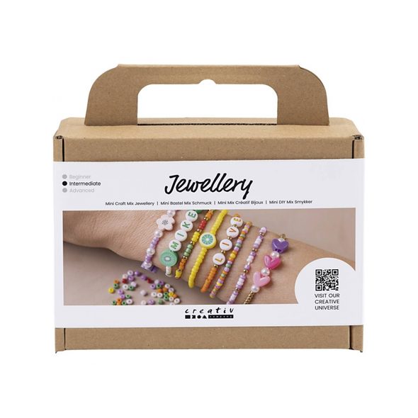 CREATIV COMPANY KREATIVNÍ SADA NÁRAMKY - NAVLÉKÁNÍ - PRO DĚTI