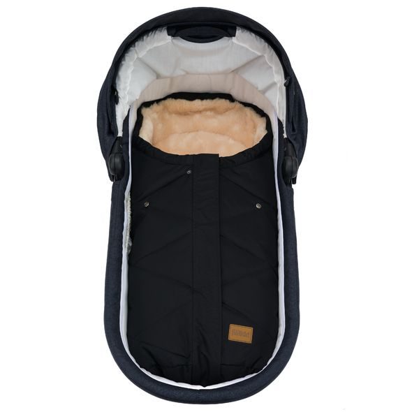 FILLIKID FUSAK ZIMNÍ VEGAN STYLE BLACK - FUSAKY DO KOČÁRKU - KOČÁRKY A PŘÍSLUŠENSTVÍ