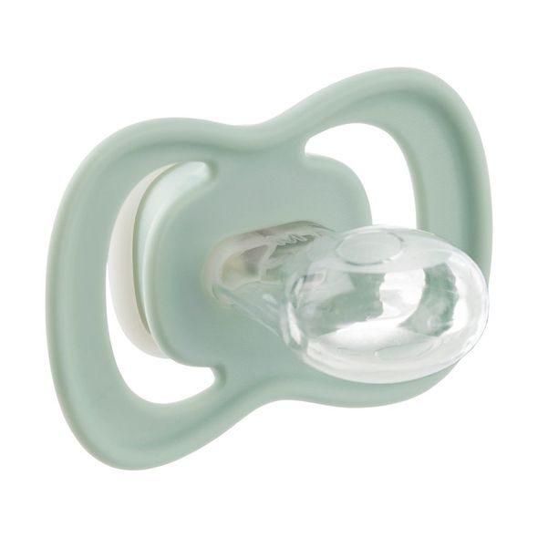 B.BOX DUDLÍKY SILIKONOVÉ 6M+, 2KS - GLOW SKY/SAGE - ŠIDÍTKA A DOPLŇKY - KRMENÍ