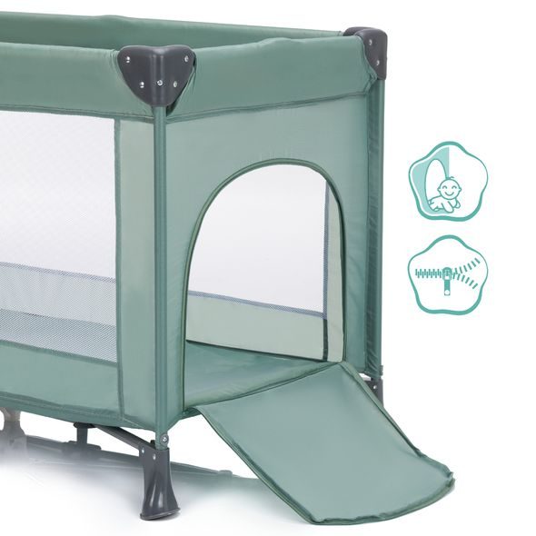 FILLIKID CESTOVNÍ POSTÝLKA VALENCIA GREEN - CESTOVNÍ POSTÝLKY - SPINKÁNÍ