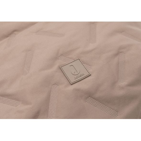 JOLLEIN FUSAK DO KOČÁRKU EMBOSSED MILKY COFFEE - FUSAKY DO KOČÁRKU - KOČÁRKY A PŘÍSLUŠENSTVÍ