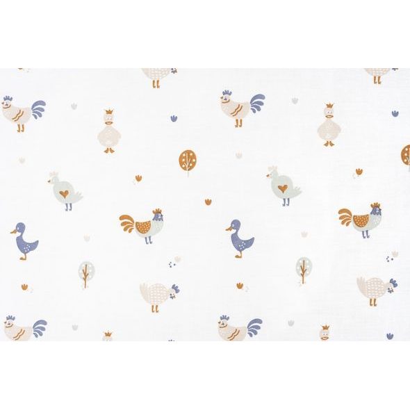 TRÄUMELAND POVLEČENÍ DO KOLÉBKY 80/80 + 35/40 KIKERIKI - POVLEČENÍ DO POSTÝLKY - SPINKÁNÍ