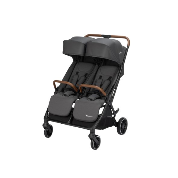 BEBECONFORT KOČÁREK PRO DVOJČATA MANE MINERAL GRAPHITE - KOČÁRKY PRO DVOJČATA - KOČÁRKY A PŘÍSLUŠENSTVÍ