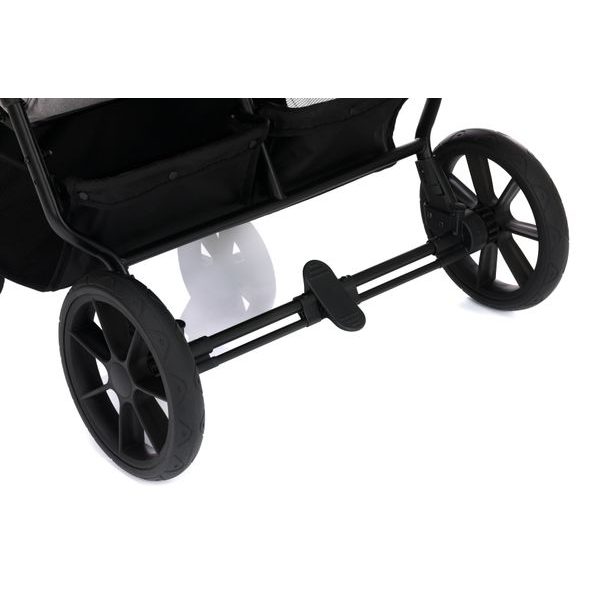 FILLIKID KOČÁREK PRO DVOJČATA DUETTE GREY - KOČÁRKY PRO DVOJČATA - KOČÁRKY A PŘÍSLUŠENSTVÍ