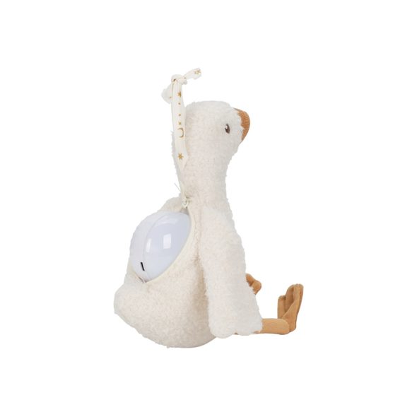 LITTLE DUTCH USÍNÁČEK HUSA NEWBORN NATURALS - HRAČKY NA USÍNÁNÍ - PRO DĚTI