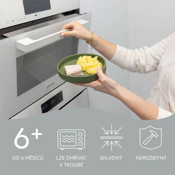 ZOPA SILIKONOVÝ TALÍŘEK - MISKY, TALÍŘKY A PODLOŽKY - KRMENÍ