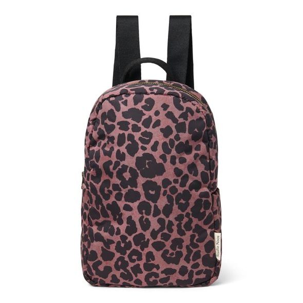 STUDIO NOOS PUFFY MINI BACKPACK BATŮŽEK RED LEOPARD - ORGANIZÉRY A KOŠÍKY - KOČÁRKY A PŘÍSLUŠENSTVÍ