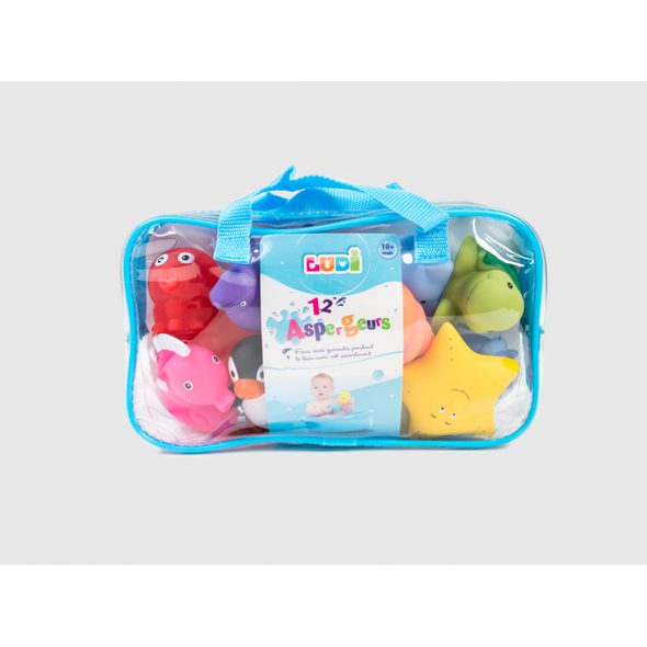 LUDI SADA DO KOUPELE MOŘSKÁ ZVÍŘÁTKA - HRAČKY DO VANY - PRO DĚTI