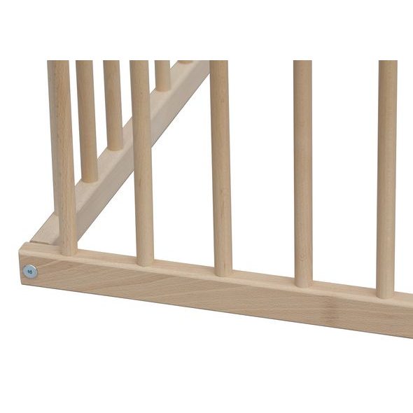 SCARLETT DĚTSKÁ DŘEVĚNÁ OHRÁDKA DIANA PŘÍRODNÍ 180X180X70CM - OHRÁDKY - KOUPÁNÍ A ZDRAVÍ