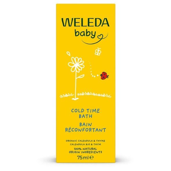 WELEDA MĚSÍČKOVÁ KOUPEL PŘI NACHLAZENÍ 75 ML - ŠAMPONY A KOSMETIKA - KOUPÁNÍ A ZDRAVÍ