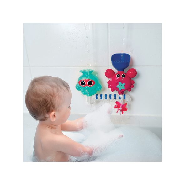 LUDI VODNÍ MLÝNEK S POTRUBÍM AQUAGAME - HRAČKY DO VANY - PRO DĚTI