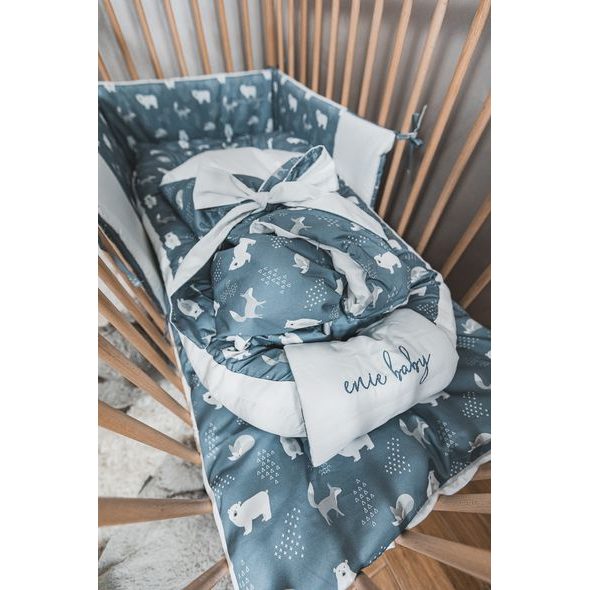 ENIE BABY 3-DÍLNÁ SADA BEAR AND FOX - POVLEČENÍ DO POSTÝLKY - SPINKÁNÍ