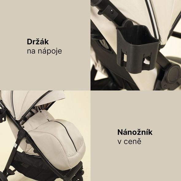 ZOPA SPORTOVNÍ KOČÁREK MOYA - SPORTOVNÍ KOČÁRKY - KOČÁRKY A PŘÍSLUŠENSTVÍ