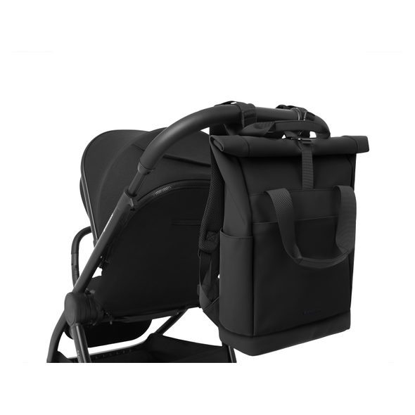 KIKKABOO PŘEBALOVACÍ TAŠKA CERISE BLACK - PŘEBALOVACÍ TAŠKY - KOČÁRKY A PŘÍSLUŠENSTVÍ