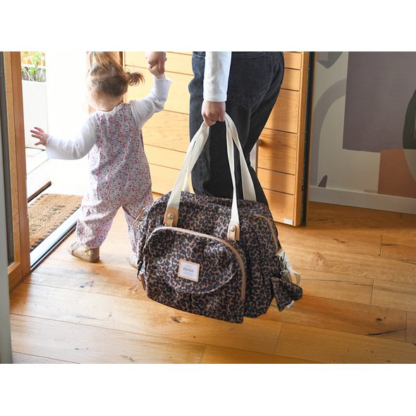 BEABA PŘEBALOVACÍ TAŠKA GENEVA LEOPARD - PŘEBALOVACÍ TAŠKY - KOČÁRKY A PŘÍSLUŠENSTVÍ