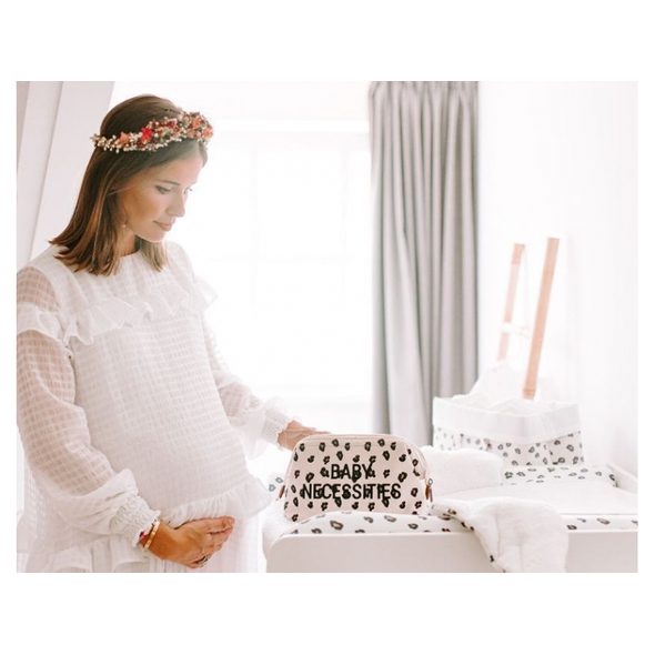 CHILDHOME TOALETNÍ TAŠKA CANVAS LEOPARD - KOSMETICKÉ TAŠKY - PŘEBALOVÁNÍ
