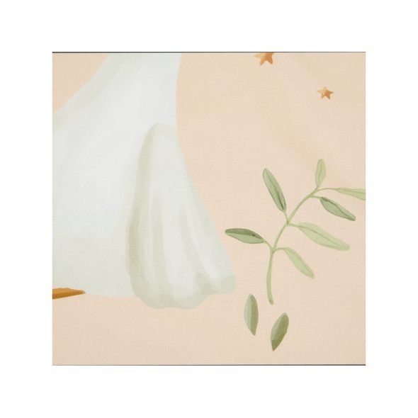 LITTLE DUTCH POVLEČENÍ 140X100 A 40X60 CM HUSA NEWBORN NATURALS - POVLEČENÍ DO POSTÝLKY - SPINKÁNÍ