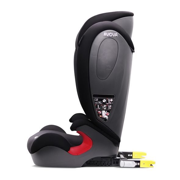 AVOVA STAR-FIX 2022 GREY AND BLACK - AUTOSEDAČKY 15-36KG - AUTOSEDAČKY A PŘÍSLUŠENSTVÍ