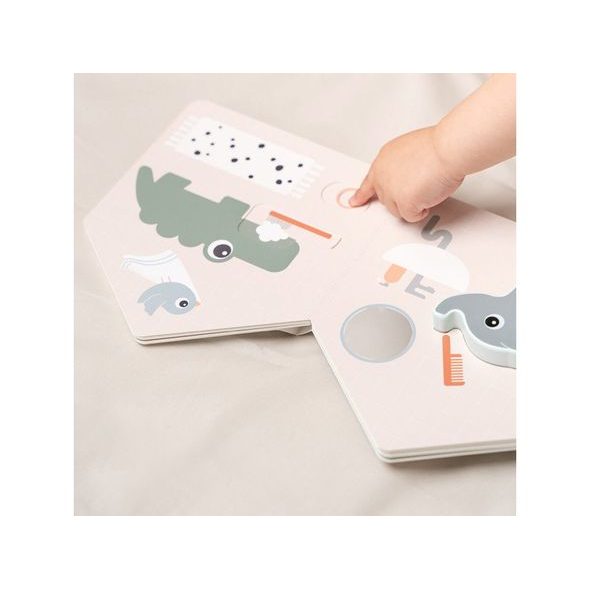 DONE BY DEER AKTIVNÍ KNÍŽKA ELPEE DOMEČEK - KNÍŽKY PRO NEJMENŠÍ - PRO DĚTI