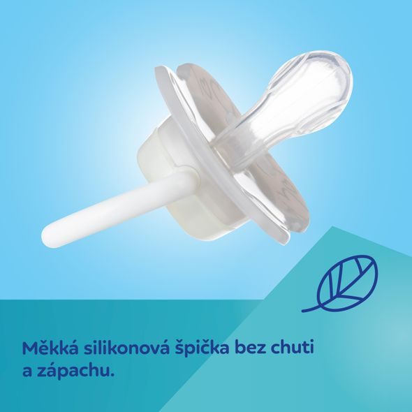 CANPOL BABIES DUDLÍK SVÍTÍCÍ SILIKONOVÝ SYMETRICKÝ LOVE MUM&DAD 0-6M 2KS - ŠIDÍTKA A DOPLŇKY - KRMENÍ