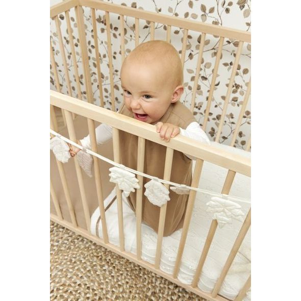 MEYCO DEKA ROMANTIC FLOWER - OFF WHITE - DĚTSKÉ DEKY PRO MIMINKA - SPINKÁNÍ