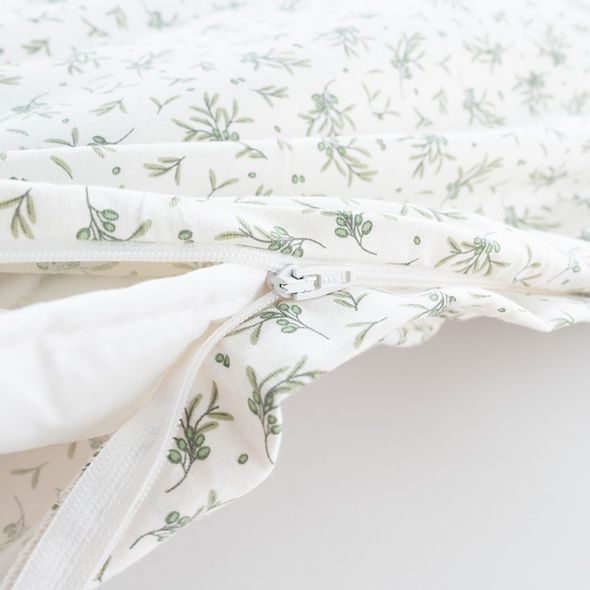 TRÄUMELAND POVLEČENÍ DO KOLÉBKY JERSEY 80/80 + 35/40 OLIVE - POVLEČENÍ DO POSTÝLKY - SPINKÁNÍ