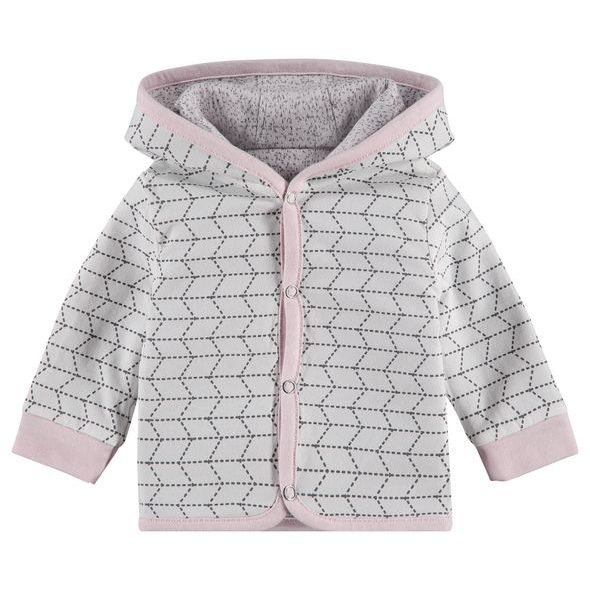 NOPPIES CARDIGAN KAMIN LIGHT PINK - KABÁTKY, MIKINKY - PRO DĚTI