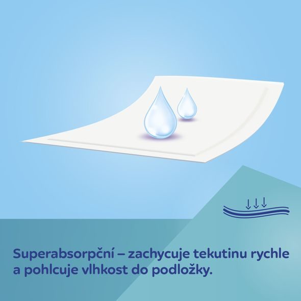 CANPOL BABIES MULTIFUNKČNÍ HYGIENICKÉ PODLOŽKY 33X45CM 20KS - JEDNORÁZOVÉ PODLOŽKY - PŘEBALOVÁNÍ