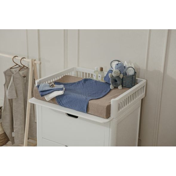 MEYCO MUŠELÍNOVÉ PLENY 3-BALENÍ - NATURAL/JEANS BLUE/INDIGO - LÁTKOVÉ PLENY ALL IN ONE - PŘEBALOVÁNÍ
