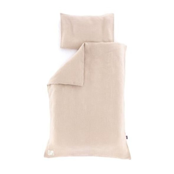 TRÄUMELAND POVLEČENÍ MUSSELIN 100/135 + 40/60 BEIGE - POVLEČENÍ DO POSTÝLKY - SPINKÁNÍ