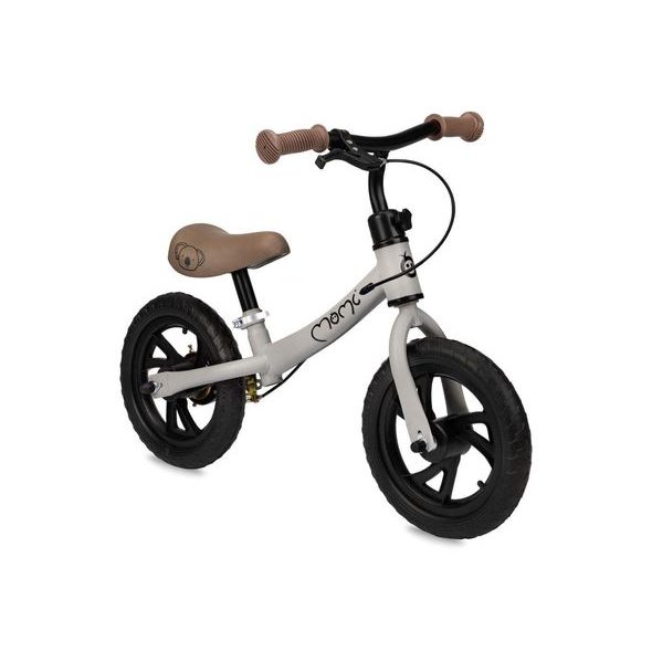 MOMI ODRÁŽEDLO BREKI S BRZDOU ŠEDÉ - VOZÍTKA A ODRÁŽEDLA - PRO DĚTI