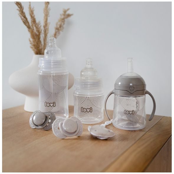 LOVI PRVNÍ HRNEČEK SE SLÁMKOU A ZÁVAŽÍM HARMONY 150ML - DĚTSKÉ HRNEČKY - KRMENÍ