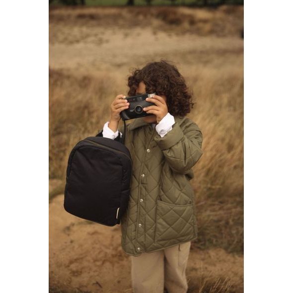 STUDIO NOOS PUFFY MINI BATŮŽEK BLACK - BATOHY A TAŠKY - PRO DĚTI