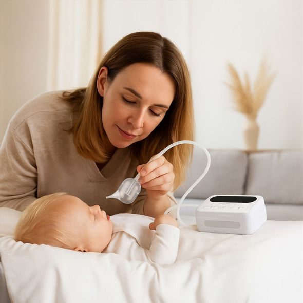 CANPOL BABIES ELEKTRICKÁ NOSNÍ ODSÁVAČKA NOSEO - ODSÁVAČKY HLENŮ - KOUPÁNÍ A ZDRAVÍ