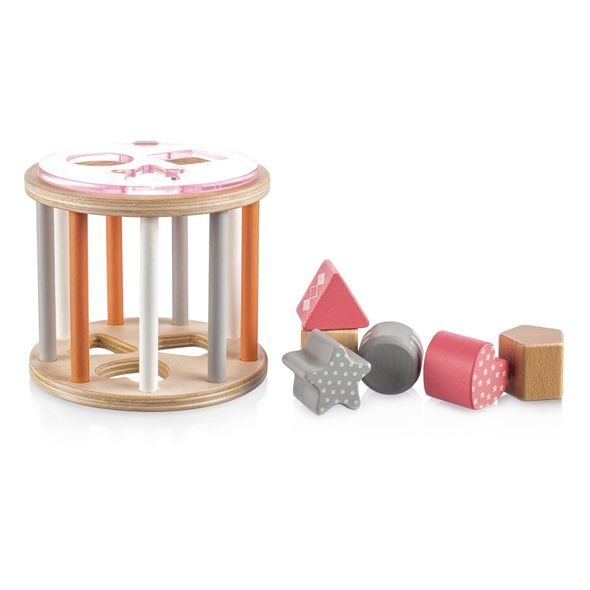 ZOPA DŘEVĚNÁ AKTIVITY VKLÁDAČKA - MOTORICKÉ A HRY - PRO DĚTI